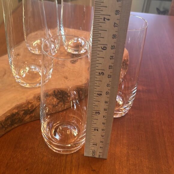 NWOT. Set of 6 Lenox Tuscany Classics Stemless Flute Set - Picture 3 of 4